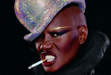She would love to join the PD but she thinks that she is too. . Grace jones wiki